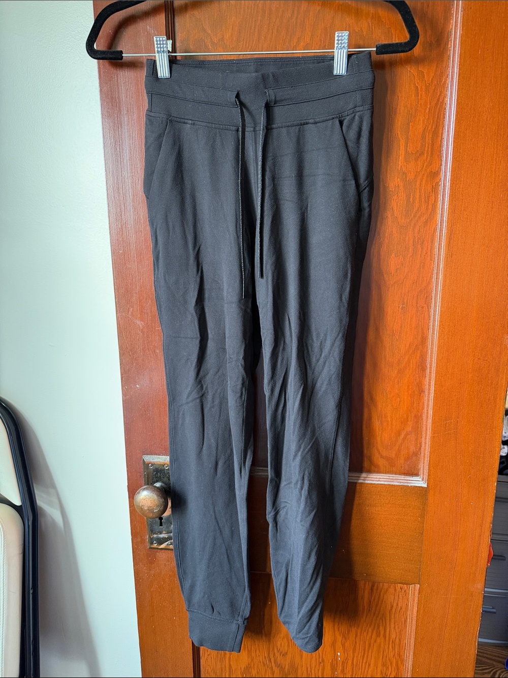lululemon athletica Black Drawstring Jogger Pants